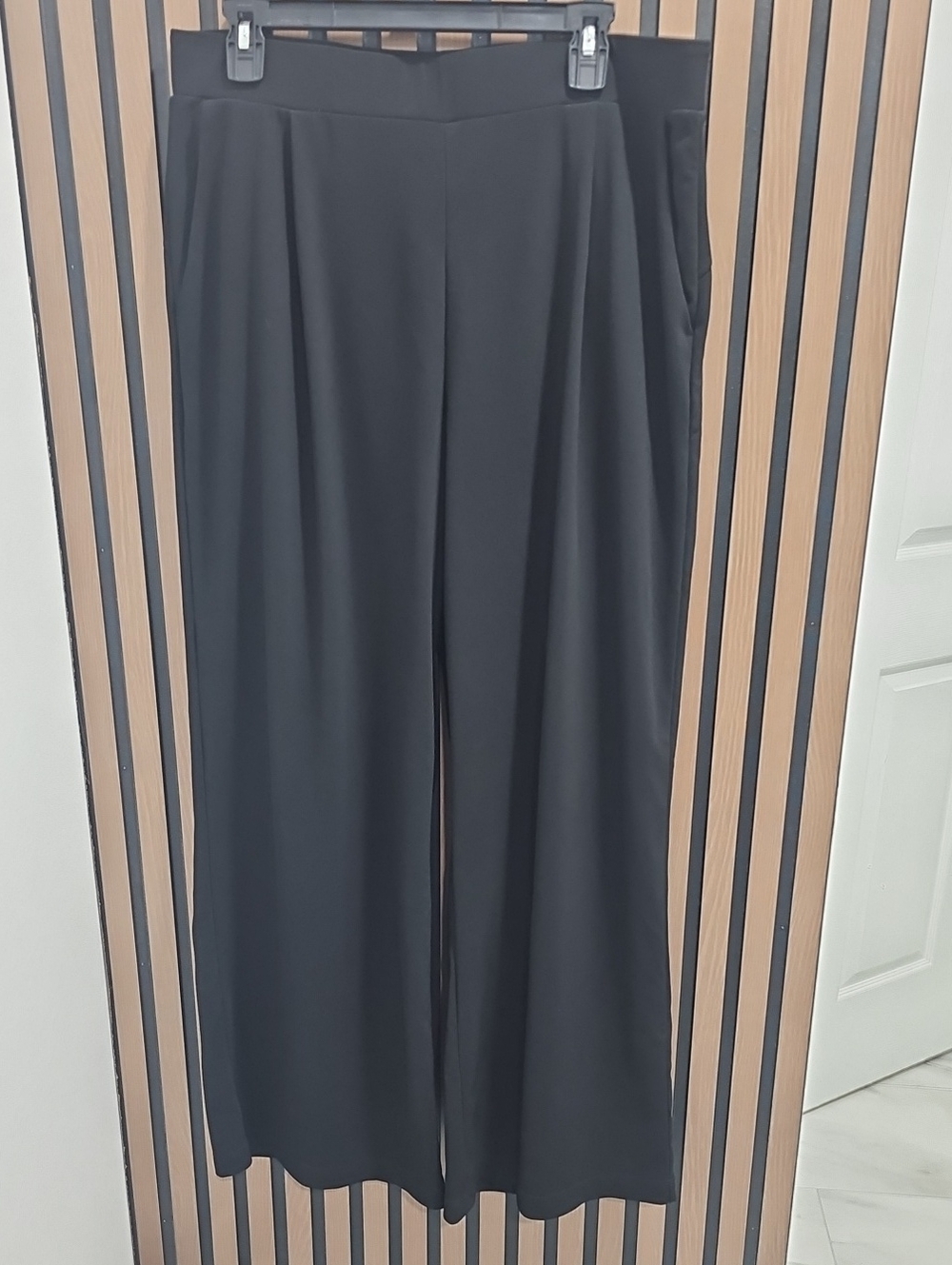 Halara High-waist Black Wide Leg Pants Size Xl